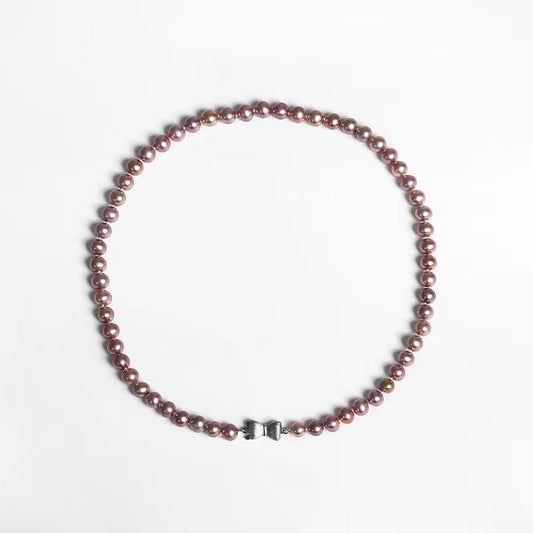 Collar Connlan de perlas de agua dulce genuinas