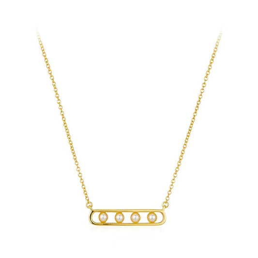 Collier Intuition en véritable perle d'eau douce