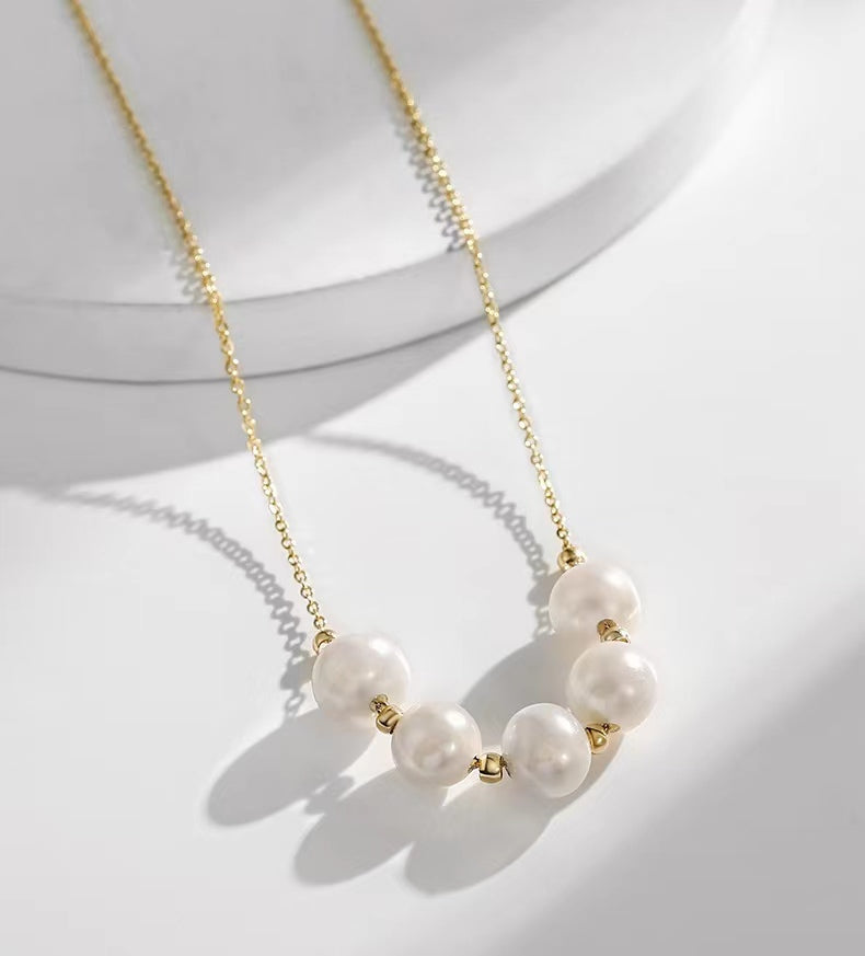 Collar Bella de perlas de agua dulce genuinas
