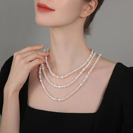 Collar Silvia de perlas de agua dulce genuinas