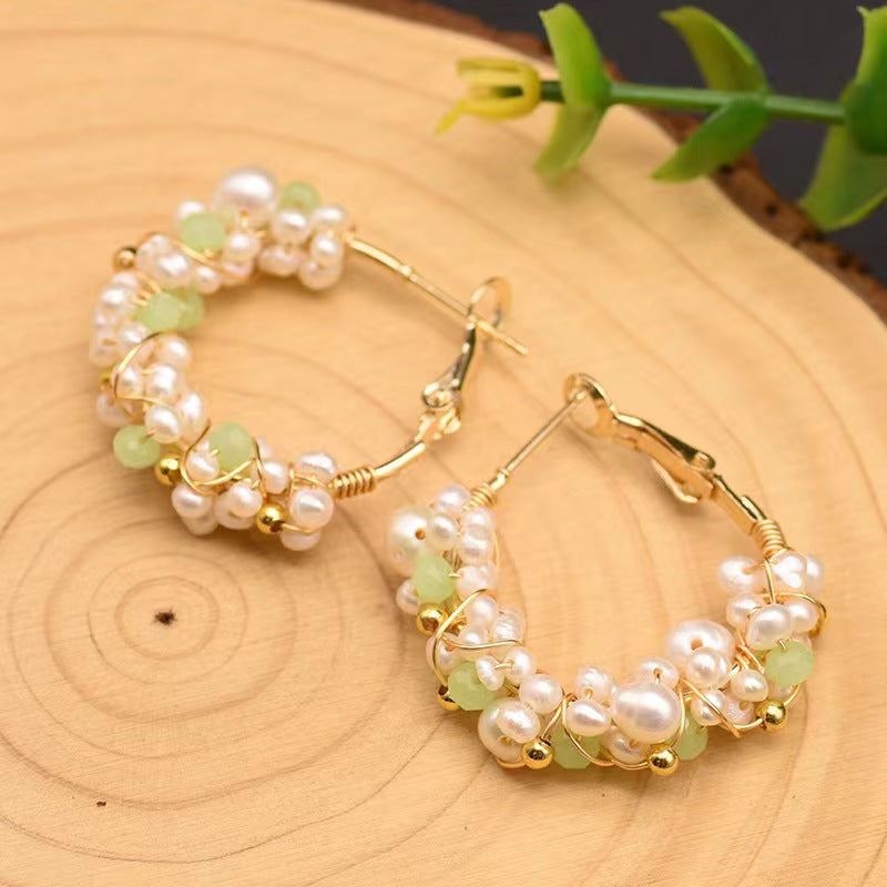 Genuine Freshwater Pearl Mysterious Fruit Earrings