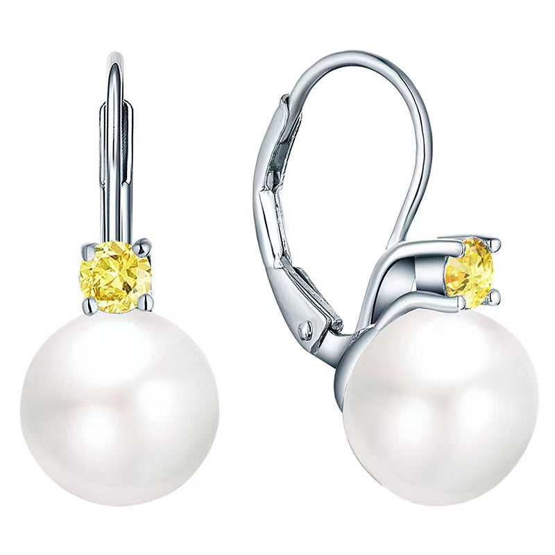 Boucles d'oreilles Candy en perles d'eau douce véritables