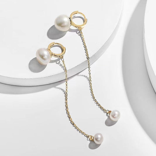 Genuine Freshwater Pearl Melody Earrings