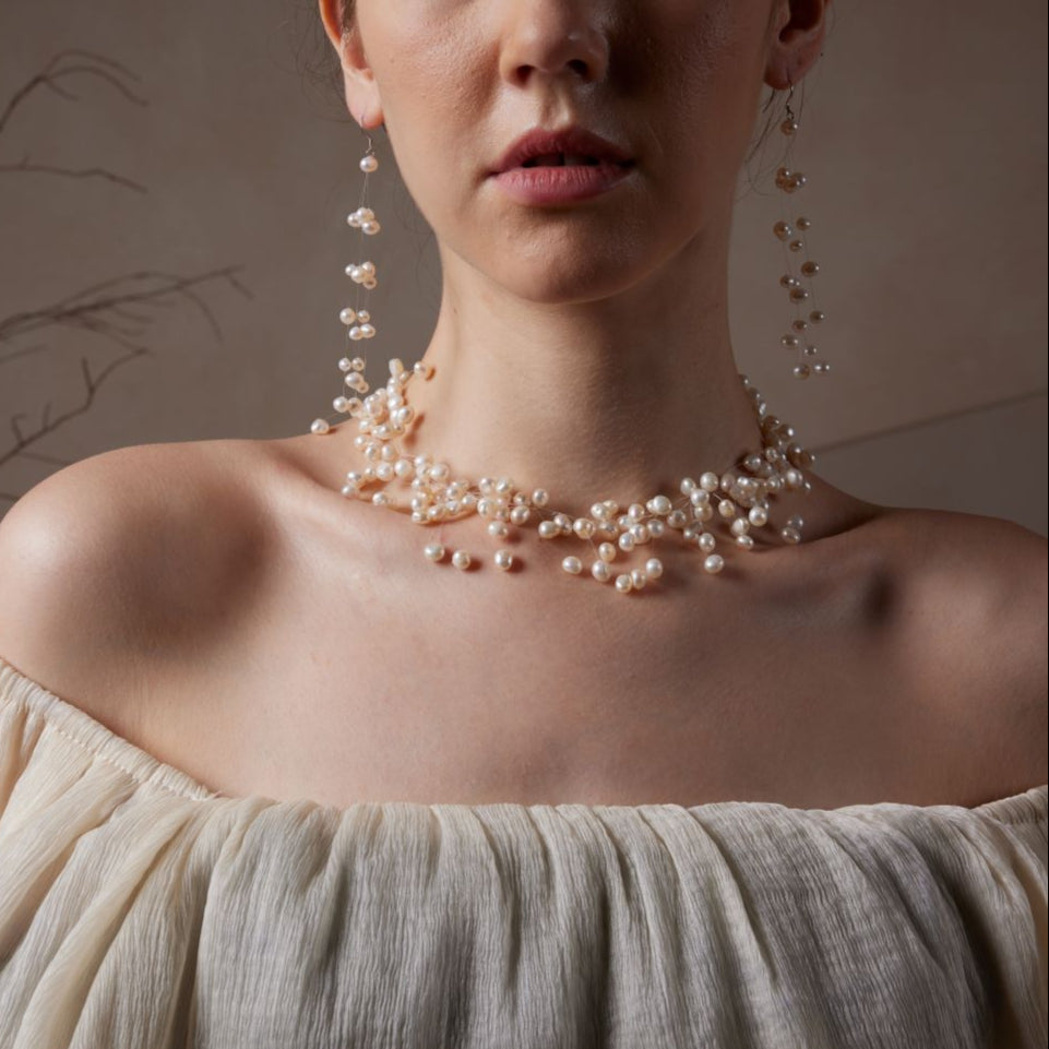 Collar de flores de fuegos artificiales