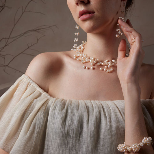 Collar de flores de fuegos artificiales