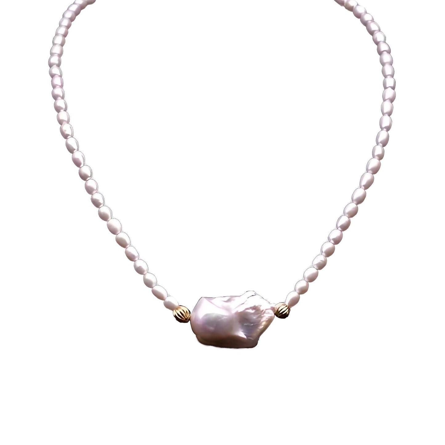 Genuine Freshwater Pearl Silver Coast Necklace