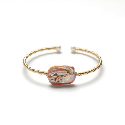 Genuine Baroque Pearl Esme Bracelet
