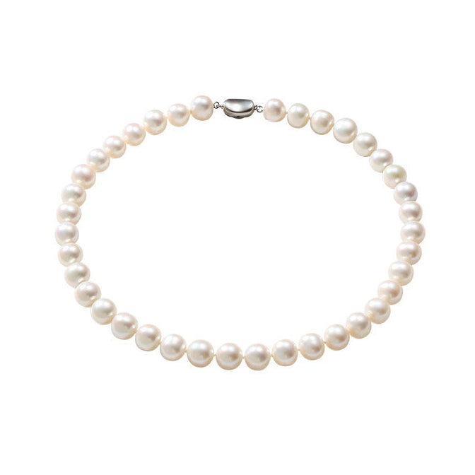 Genuine Freshwater 9mm Pearl Audrey Necklace