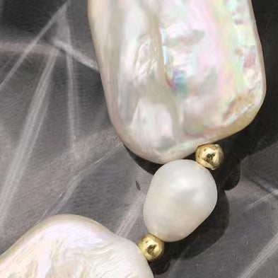 Genuine Freshwater Baroque Pearl Aurora Bracelet (Limited Edition)