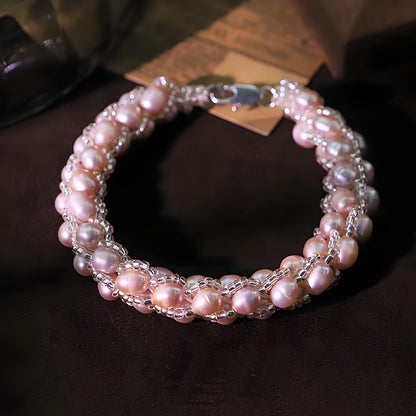 Genuine Freshwater Baroque Pearl Ritz Bracelet (Limited Edition)