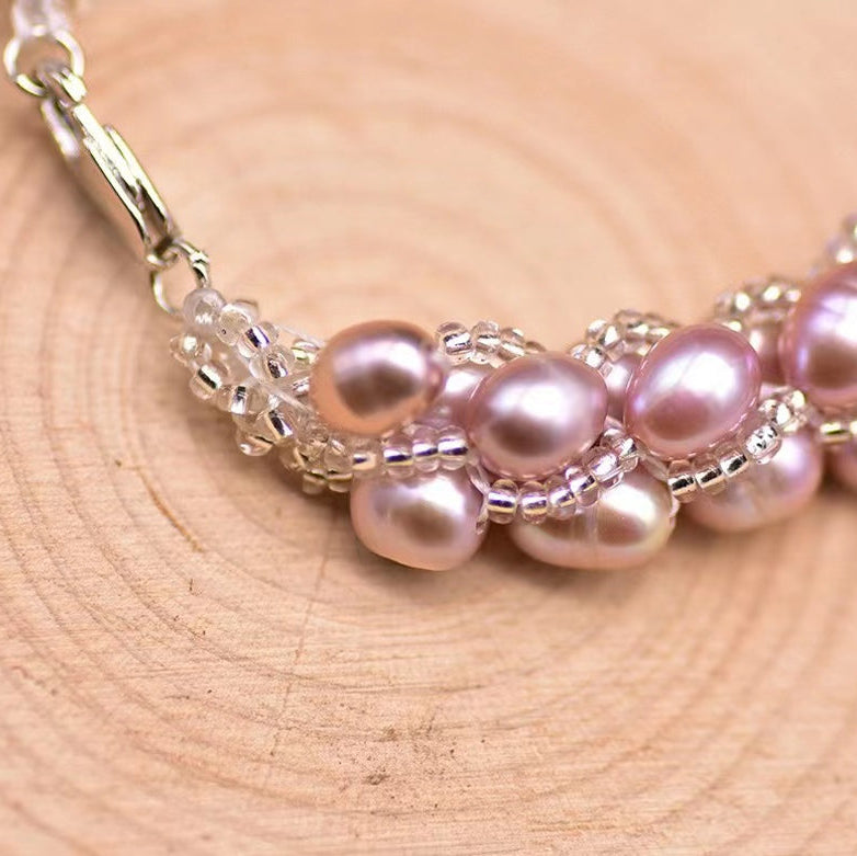 Genuine Freshwater Baroque Pearl Ritz Bracelet (Limited Edition)