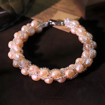 Genuine Freshwater Baroque Pearl Ritz Bracelet (Limited Edition)