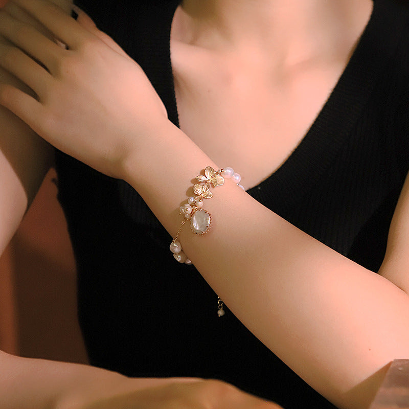 Genuine Freshwater Baroque Pearl Spes Bracelet (Limited Edition)