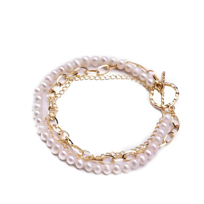 Genuine Freshwater Baroque Pearl Vesta Bracelet (Limited Edition)