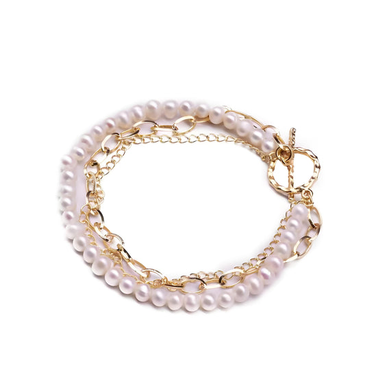 Genuine Freshwater Baroque Pearl Vesta Bracelet (Limited Edition)