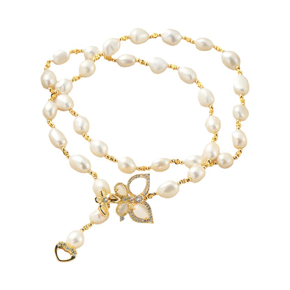 Genuine Freshwater Pearl Cecelia Necklace