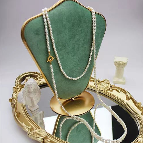 Genuine Freshwater Pearl Extra-Long Autumn Necklace