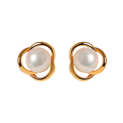 Genuine Freshwater Pearl Light Bulb Earrings
