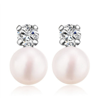 Genuine Freshwater Pearl Light Bulb Earrings