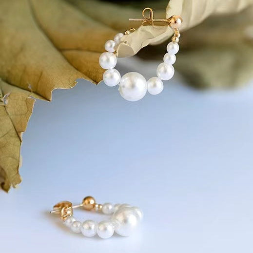 Genuine Freshwater Pearl Lydia Earrings