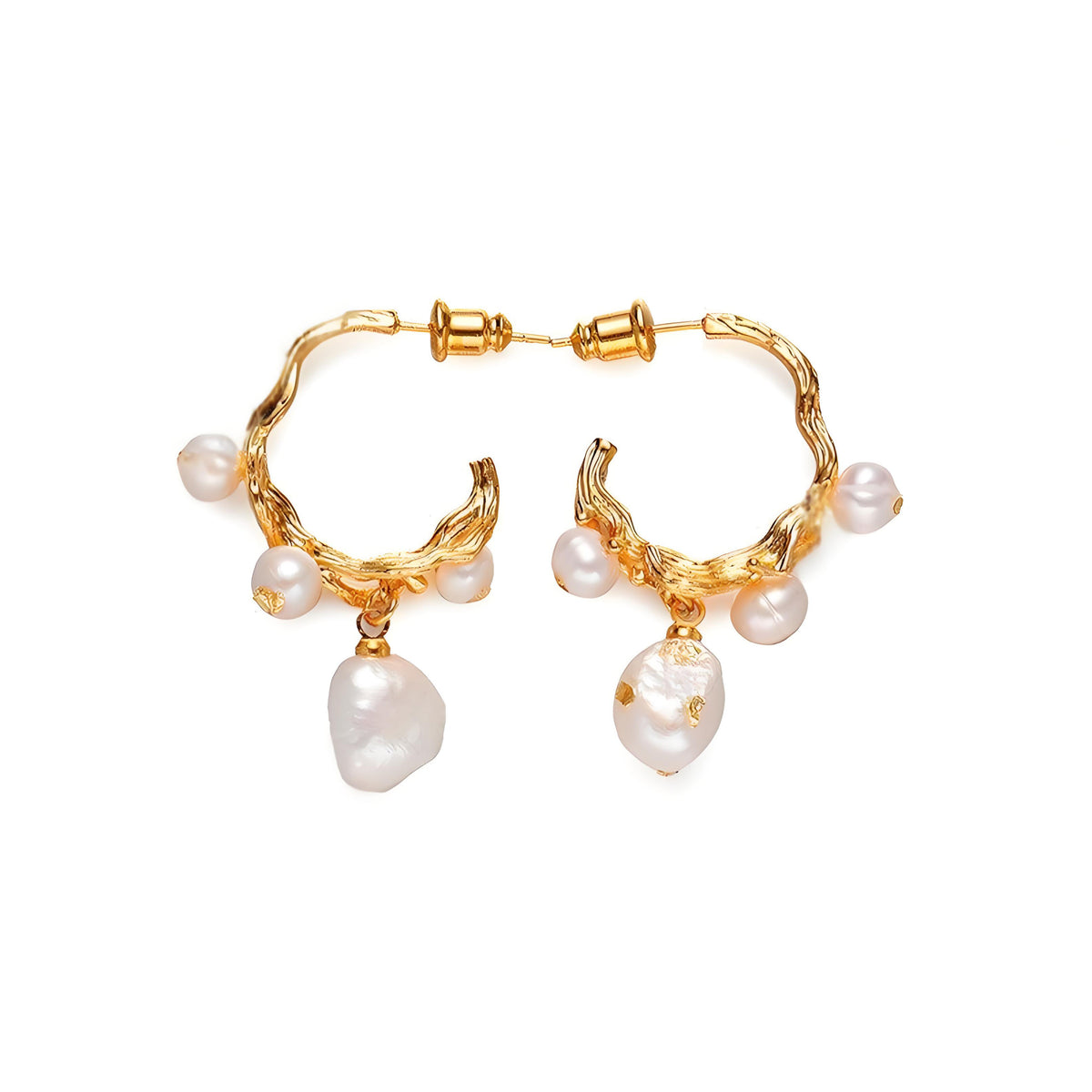 Genuine Freshwater Pearl Mayfair Earrings