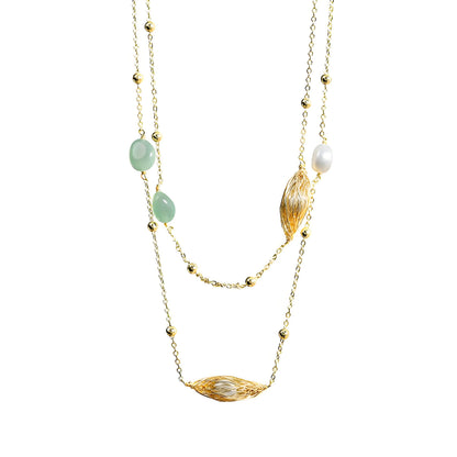 Genuine Freshwater Pearl Oxford Necklace