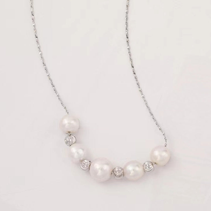 Genuine Freshwater Pearl S925 Silver Destiny Necklace