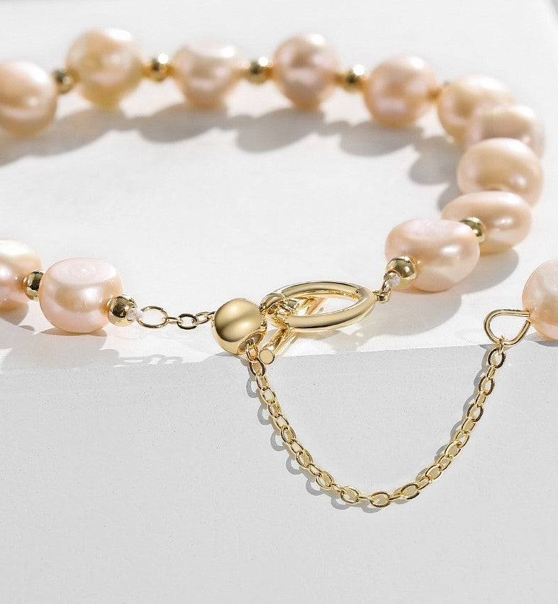 Bracelet Lucy en véritable perle d'eau douce