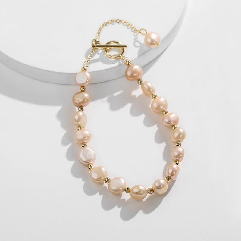 Bracelet Lucy en véritable perle d'eau douce
