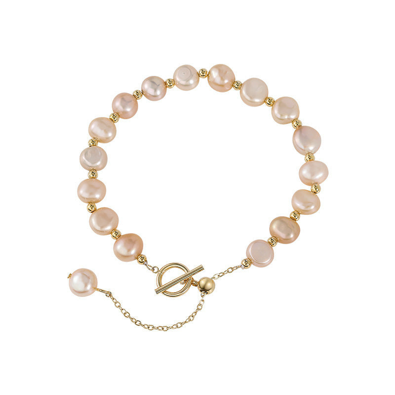Bracelet Lucy en véritable perle d'eau douce