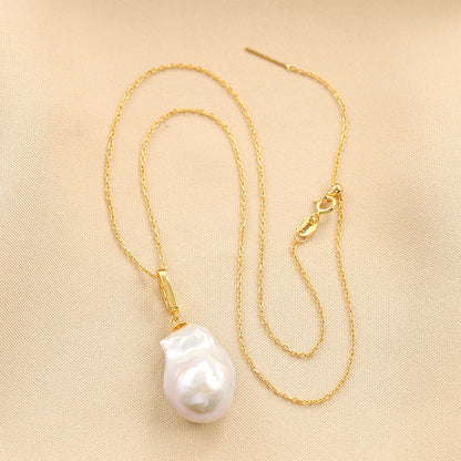 Genuine Freshwater Pearl Cloud Necklace