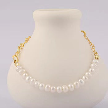 Genuine Freshwater Pearl S925 Silver Goddess Bracelet