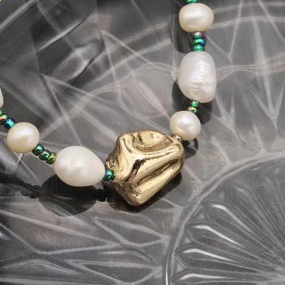Genuine Freshwater Baroque Pearl Bangkok Bracelet (Limited Edition)