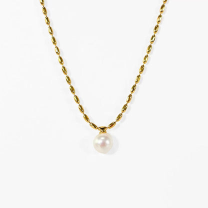 Collar Hana de perlas de agua dulce genuinas