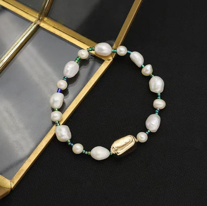 Genuine Freshwater Baroque Pearl Bangkok Bracelet (Limited Edition)