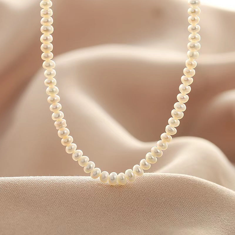 Collar Ayla de perlas de agua dulce genuinas