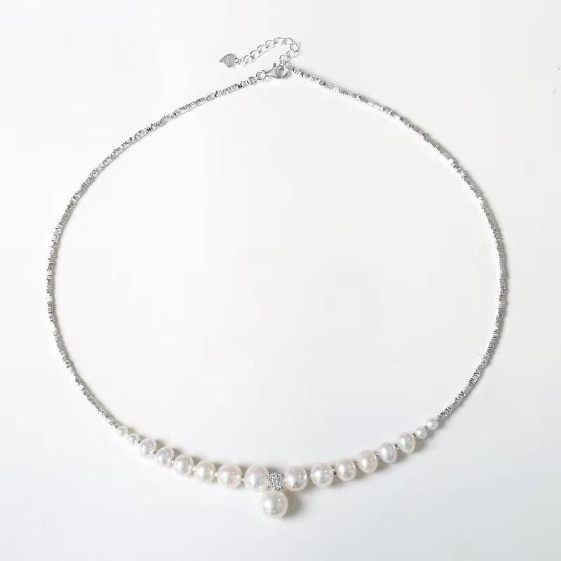 Genuine Freshwater Pearl Heaven Honeydew Necklace