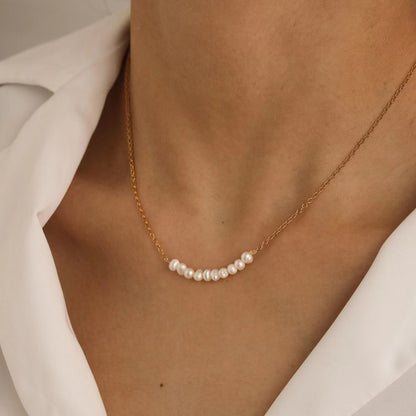 Genuine Natural Freshwater Pearl Chloe Necklace
